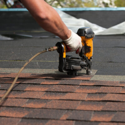 How do professionals prepare for a roofing installation?